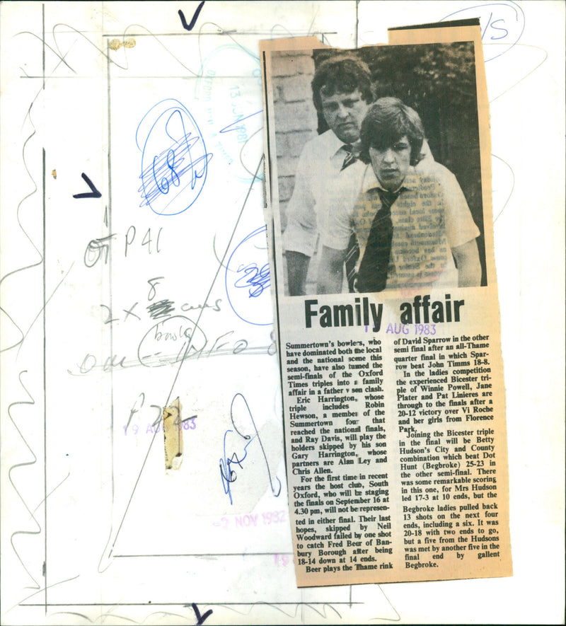 Garry Harrington - Vintage Photograph