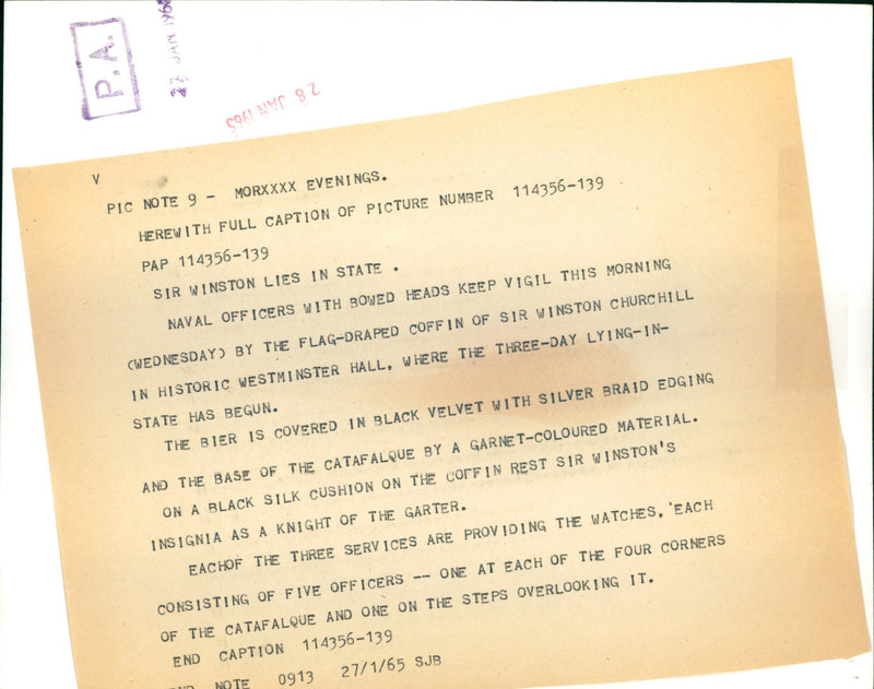 Sir Winston - Vintage Photograph