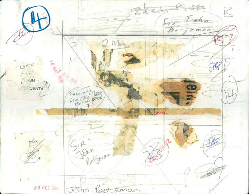 Sir John Betjeman - Vintage Photograph