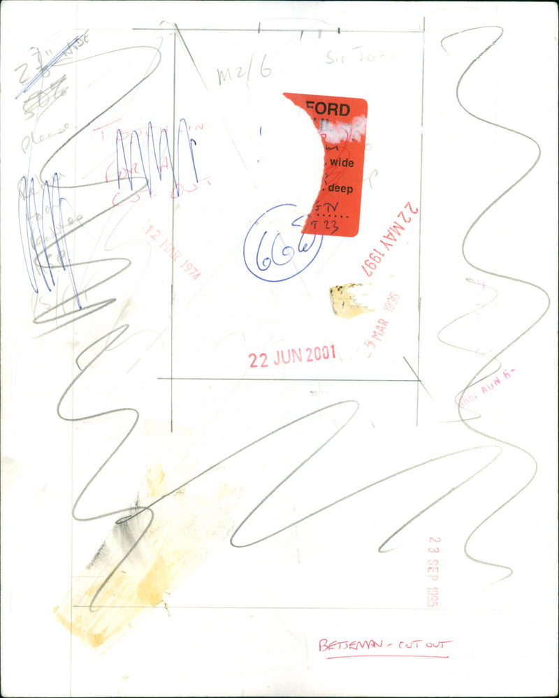 Sir John Betjeman - Vintage Photograph