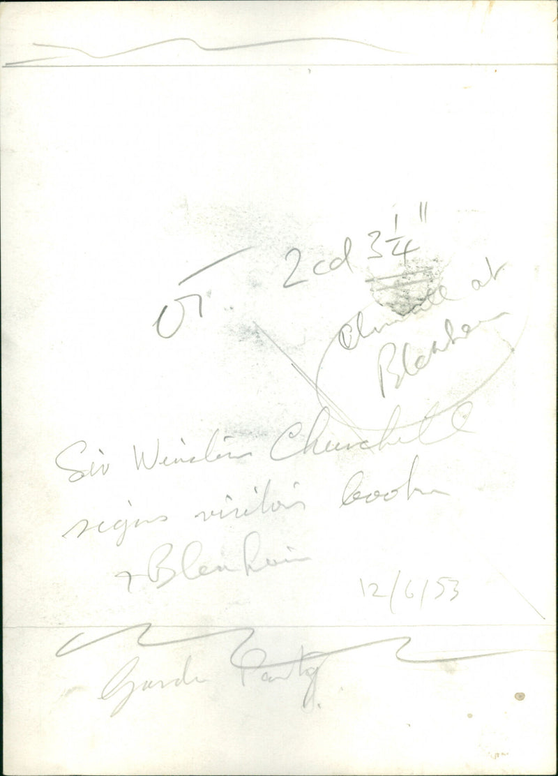 Winston Churchill - Vintage Photograph