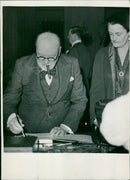 Winston Churchill - Vintage Photograph