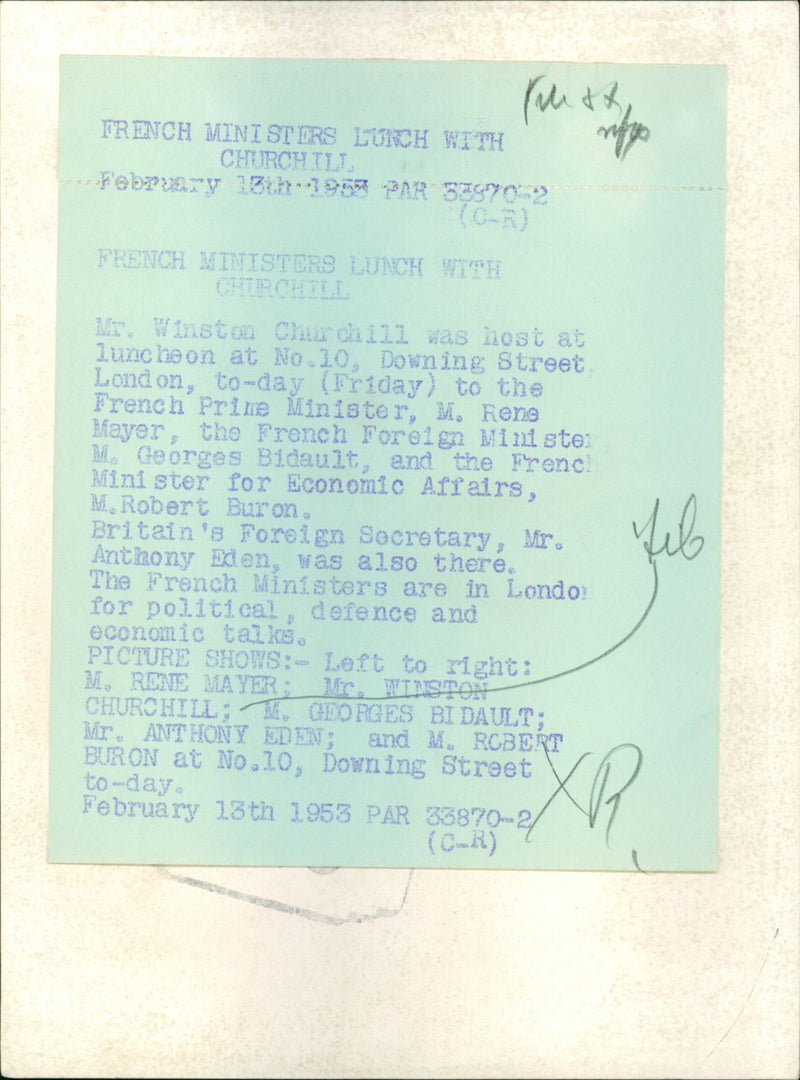 Winston Churchill - Vintage Photograph