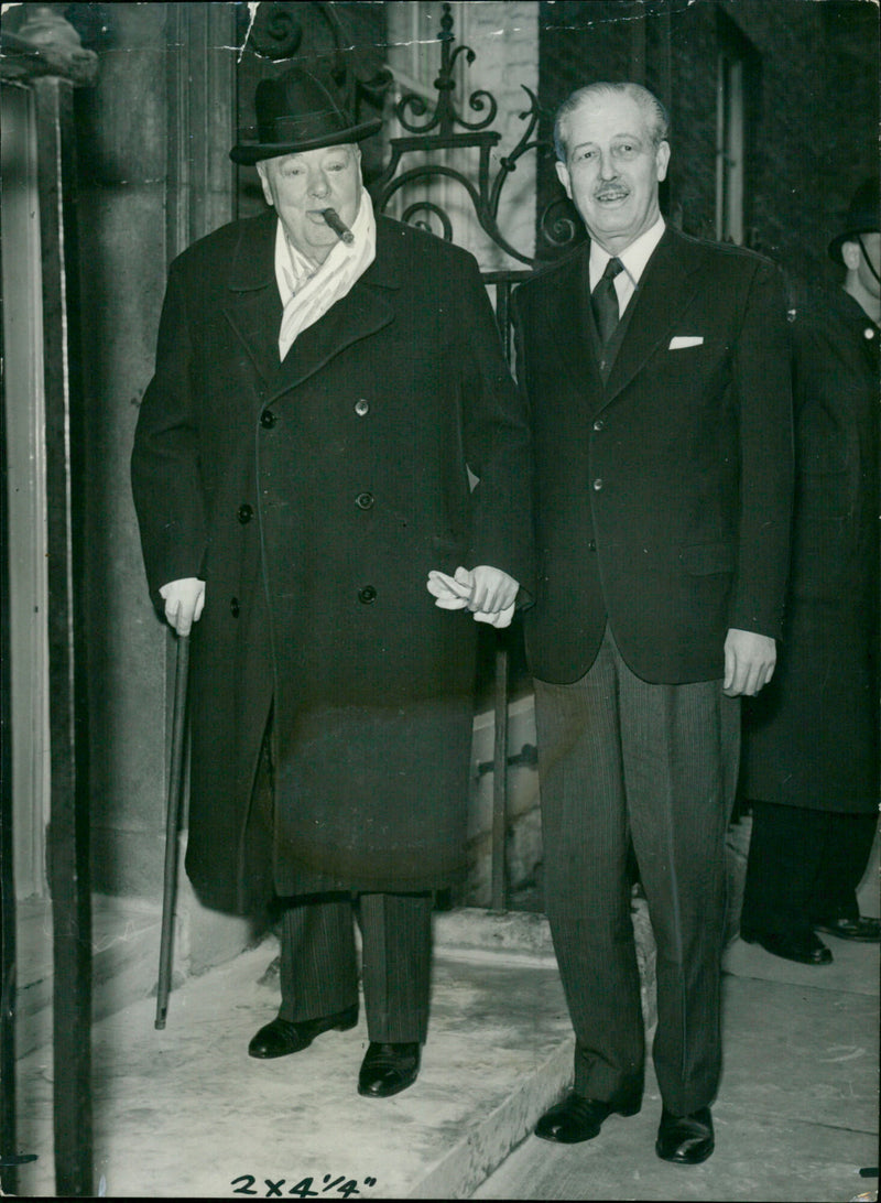 Winston Churchill - Vintage Photograph