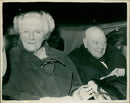 Winston Churchill with wife Clementine - Vintage Photograph