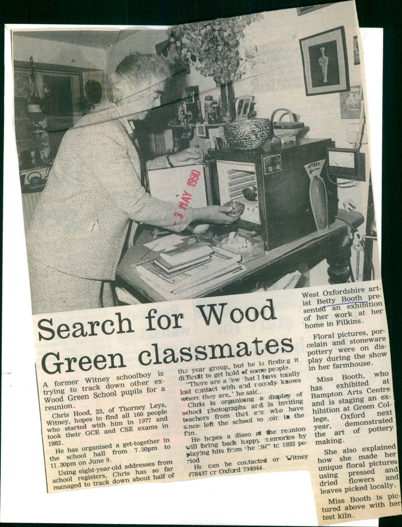 Betty Booth - Vintage Photograph