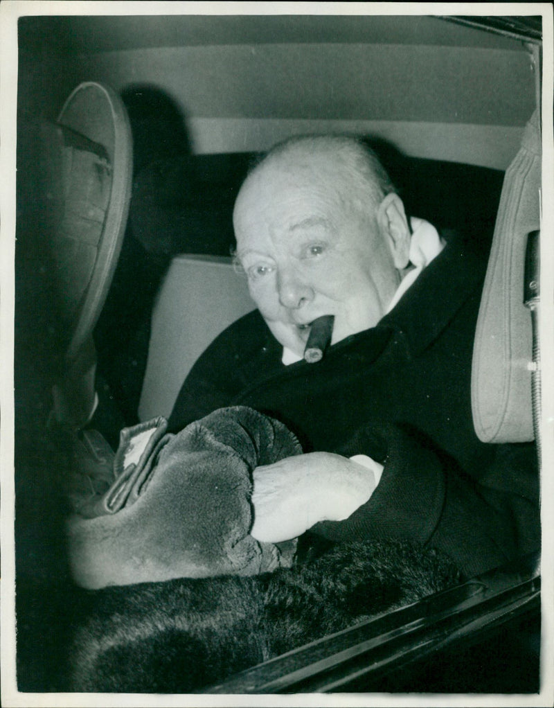 Winston Churchill - Vintage Photograph