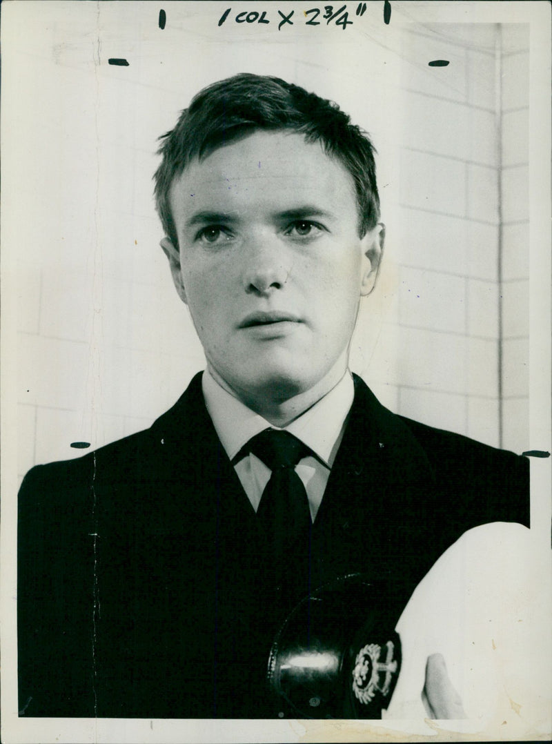 A young military man - Vintage Photograph