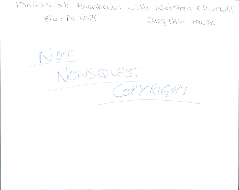 Winston Churchill - Vintage Photograph