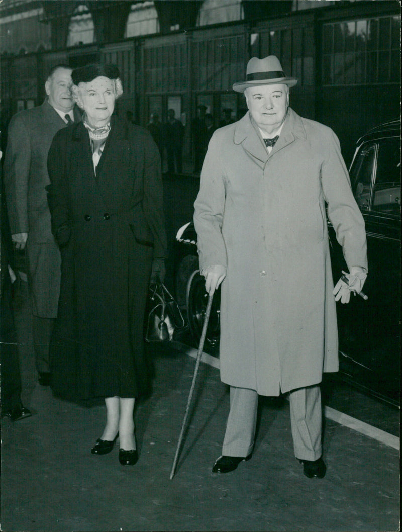 Winston Churchill - Vintage Photograph