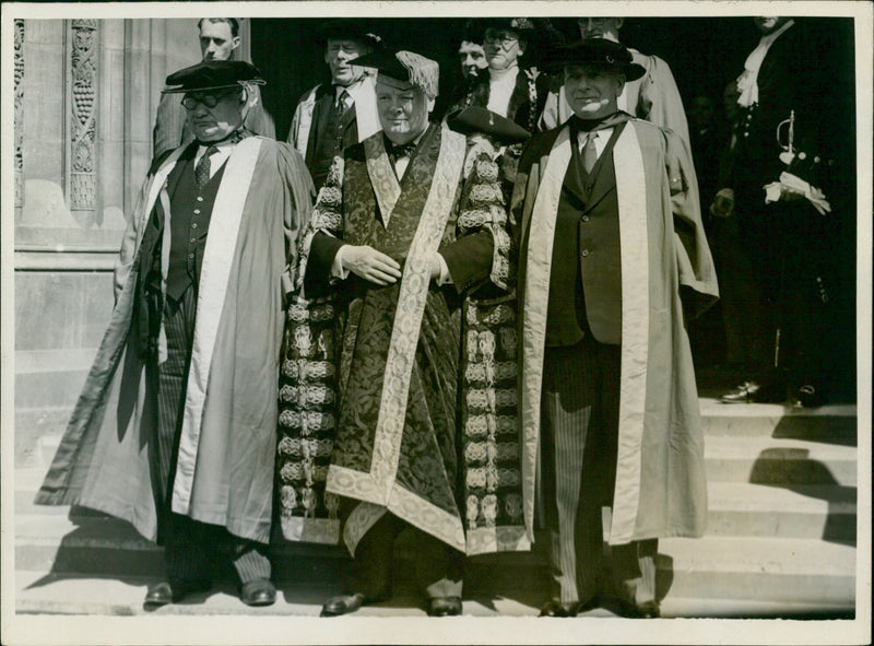 Winston Churchill - Vintage Photograph