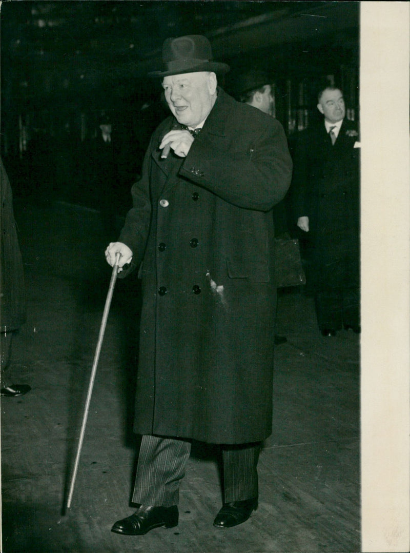 Winston Churchill - Vintage Photograph