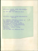 Winston Churchill with wife Clementine - Vintage Photograph