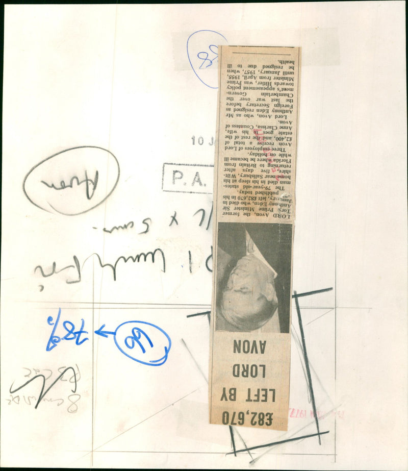 Sir Anthony Eden - Vintage Photograph