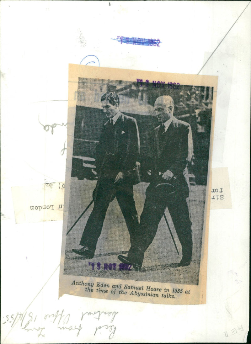 Sir Anthony Eden - Vintage Photograph