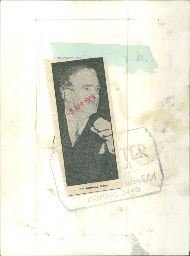 Sir Anthony Eden - Vintage Photograph