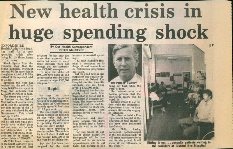 Dr. Philip Awdry - Vintage Photograph