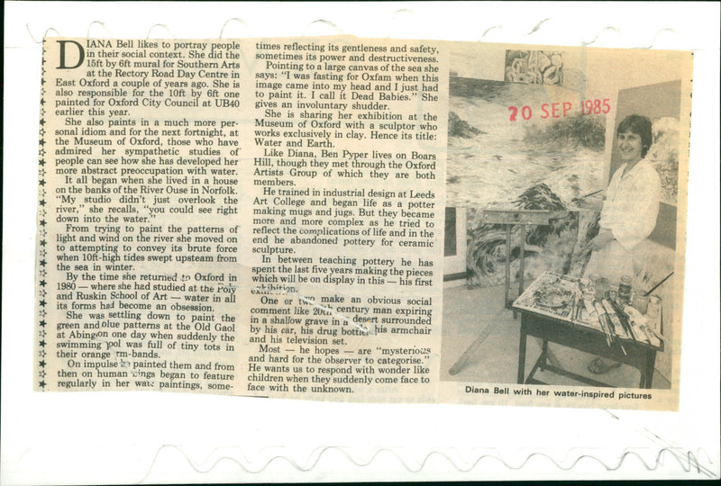 Diana Bell - Vintage Photograph