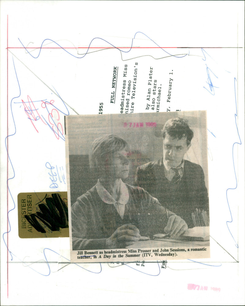 Jill Bennett - Vintage Photograph