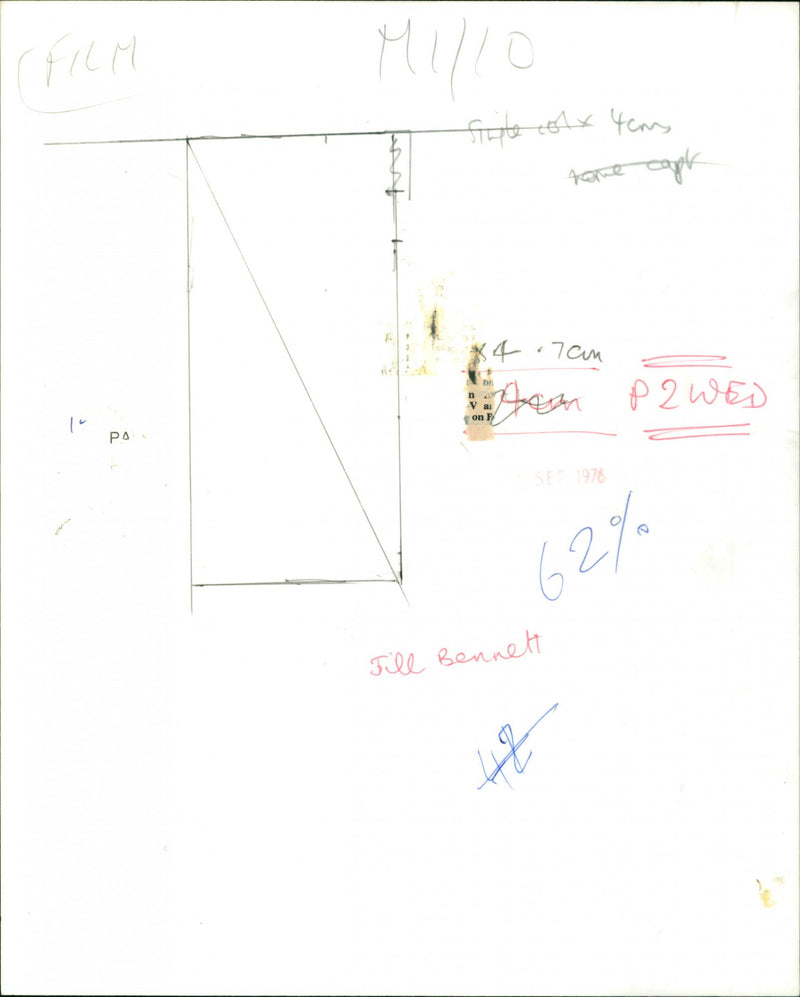 Jill Bennett - Vintage Photograph