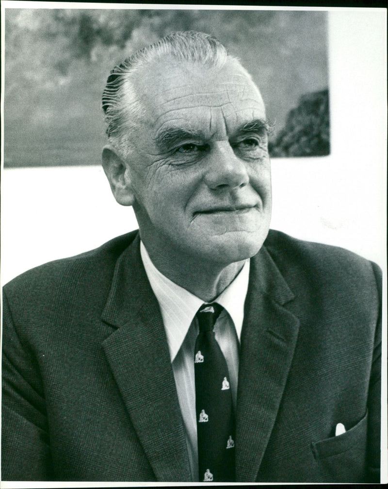 Mr. J.R. "Reg" Bell - Vintage Photograph