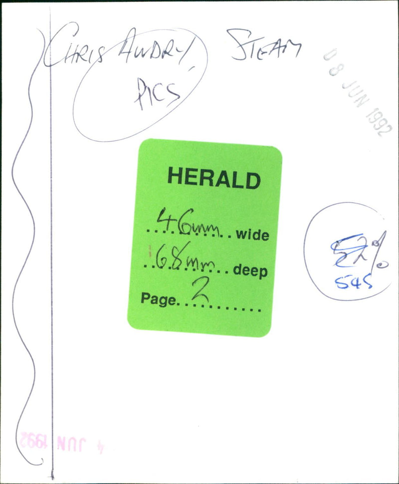 Christopher Awdry - Vintage Photograph