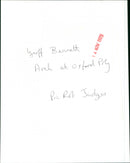 Yeoff Bennett - Vintage Photograph