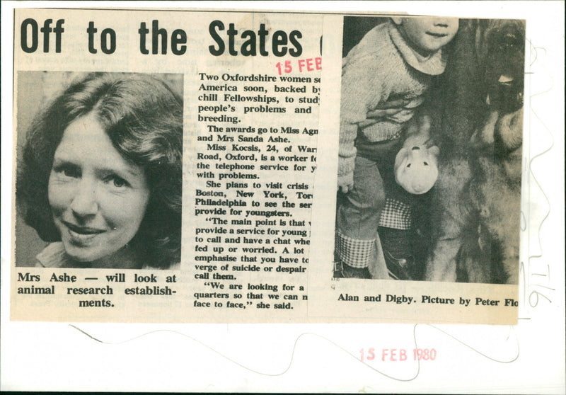 Mrs. Sanda Ashe - Vintage Photograph