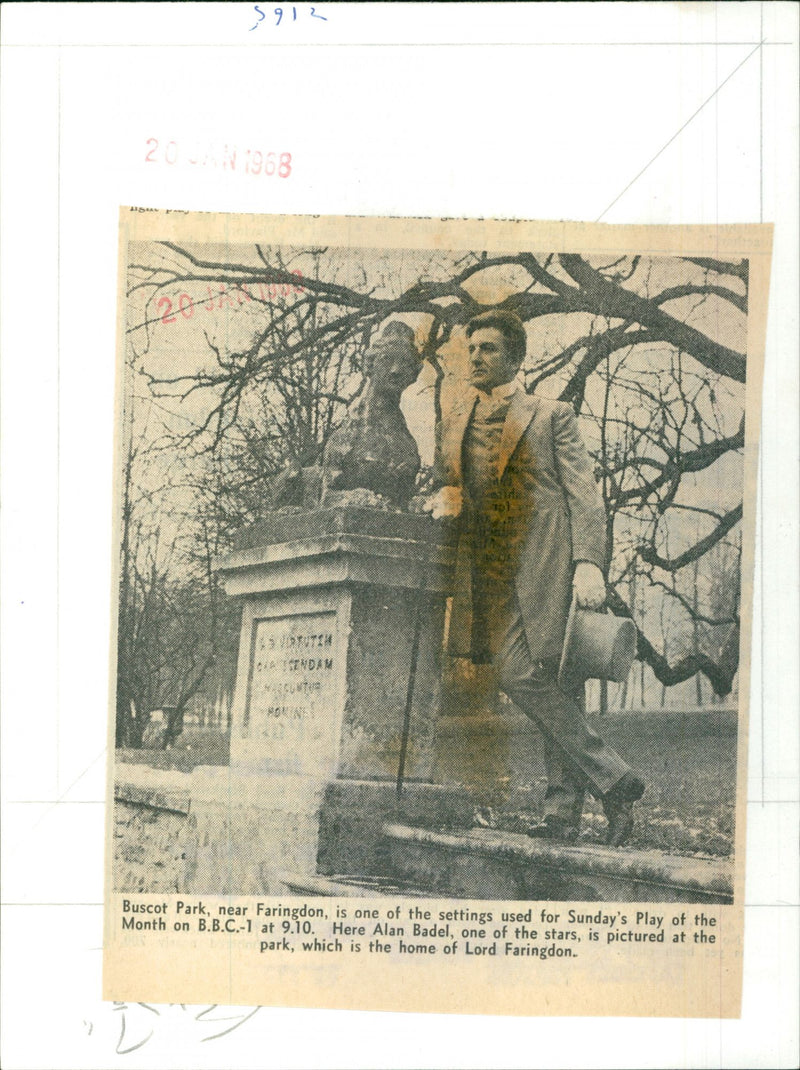 Alan Badel - Vintage Photograph