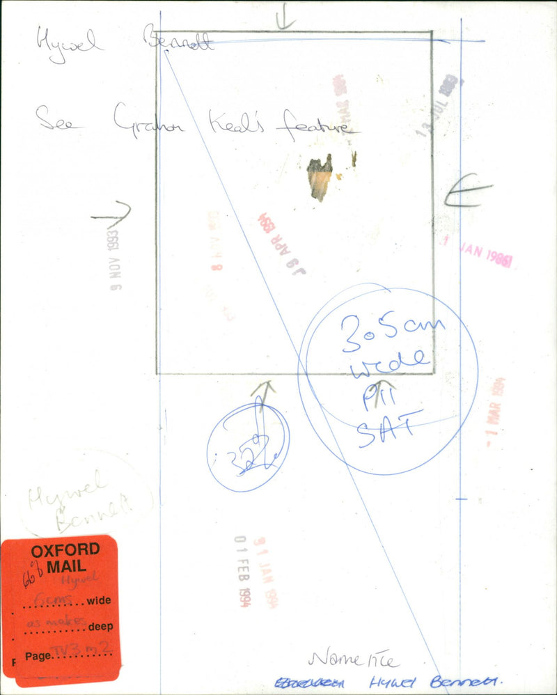 Hywel Bennett - Vintage Photograph