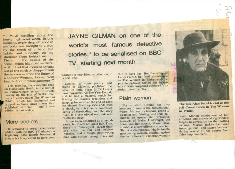 Alan Badel - Vintage Photograph