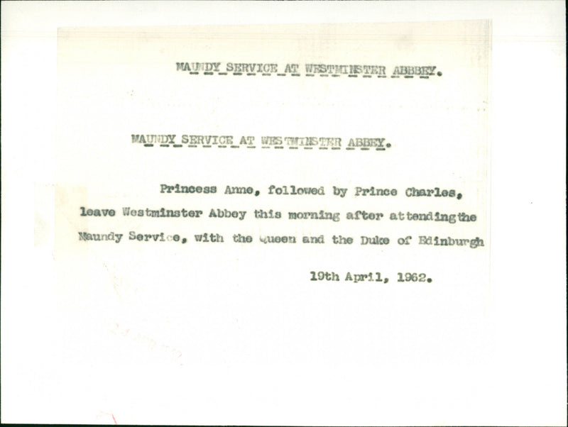 Princess Anne - Vintage Photograph