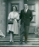 King Baudouin & Queen Fabiola - Vintage Photograph
