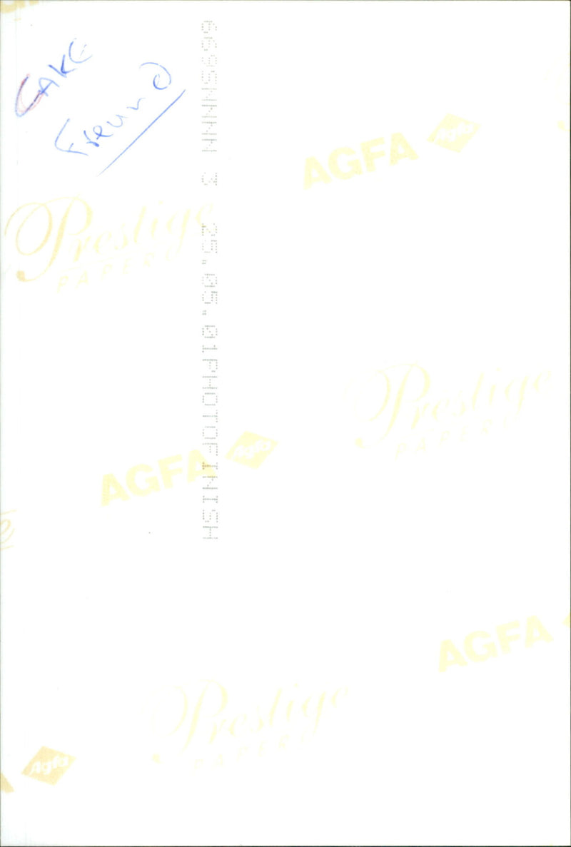 Cake Freund - Vintage Photograph