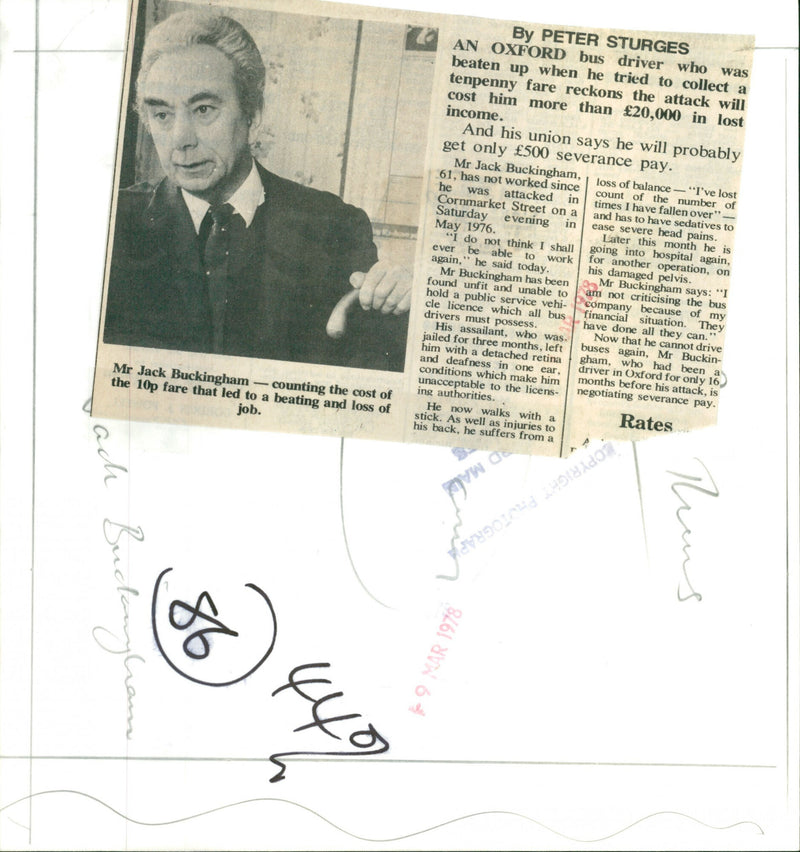 Jack Buckingham - Vintage Photograph