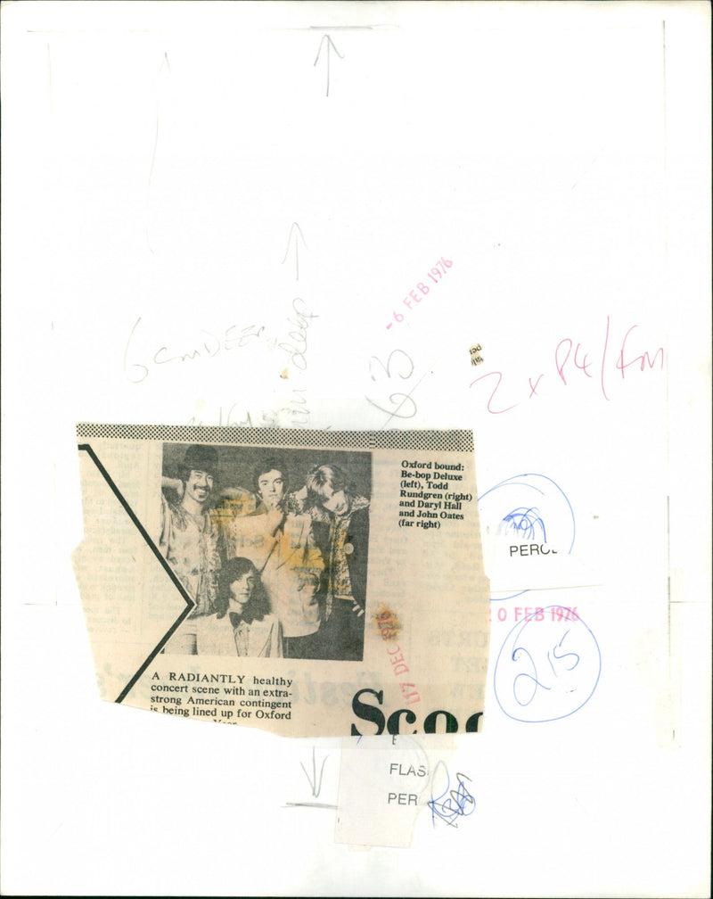 Be-bop Deluxe - Vintage Photograph