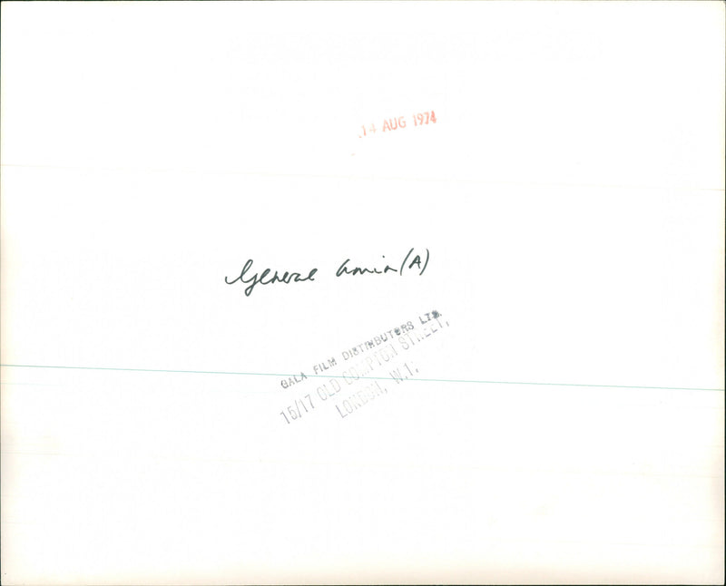 Idi Amin - Vintage Photograph