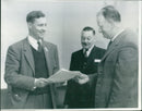 T.J. Urwin, Anthony Wedgwood Benn - Vintage Photograph