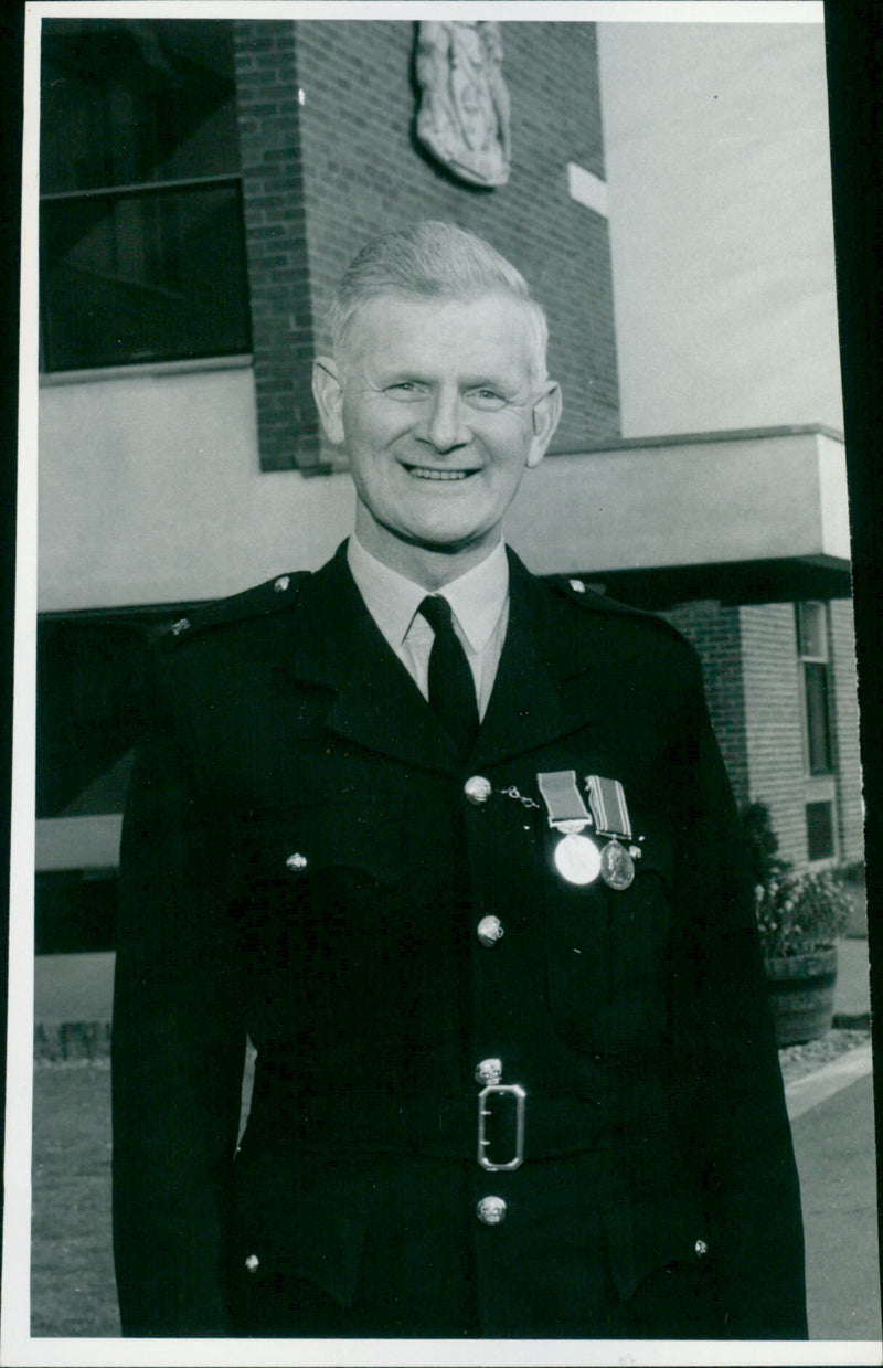 PC Jim Brown - Vintage Photograph