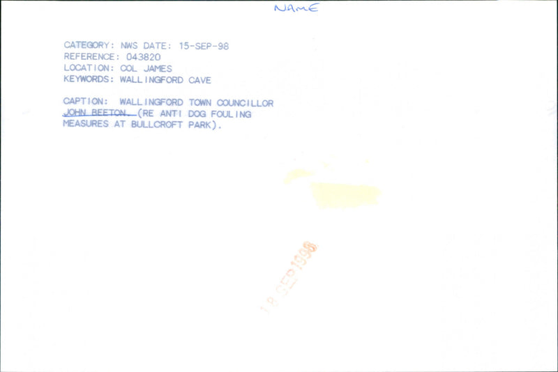 John Beeton - Vintage Photograph