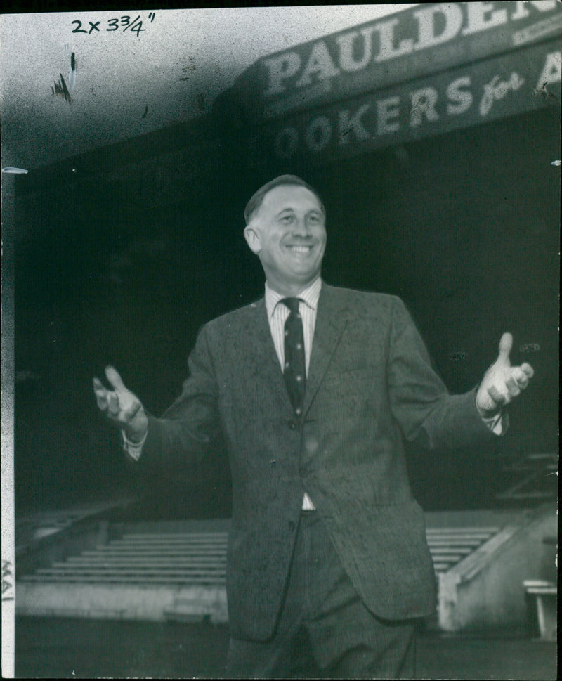 Joe Mercer - Vintage Photograph