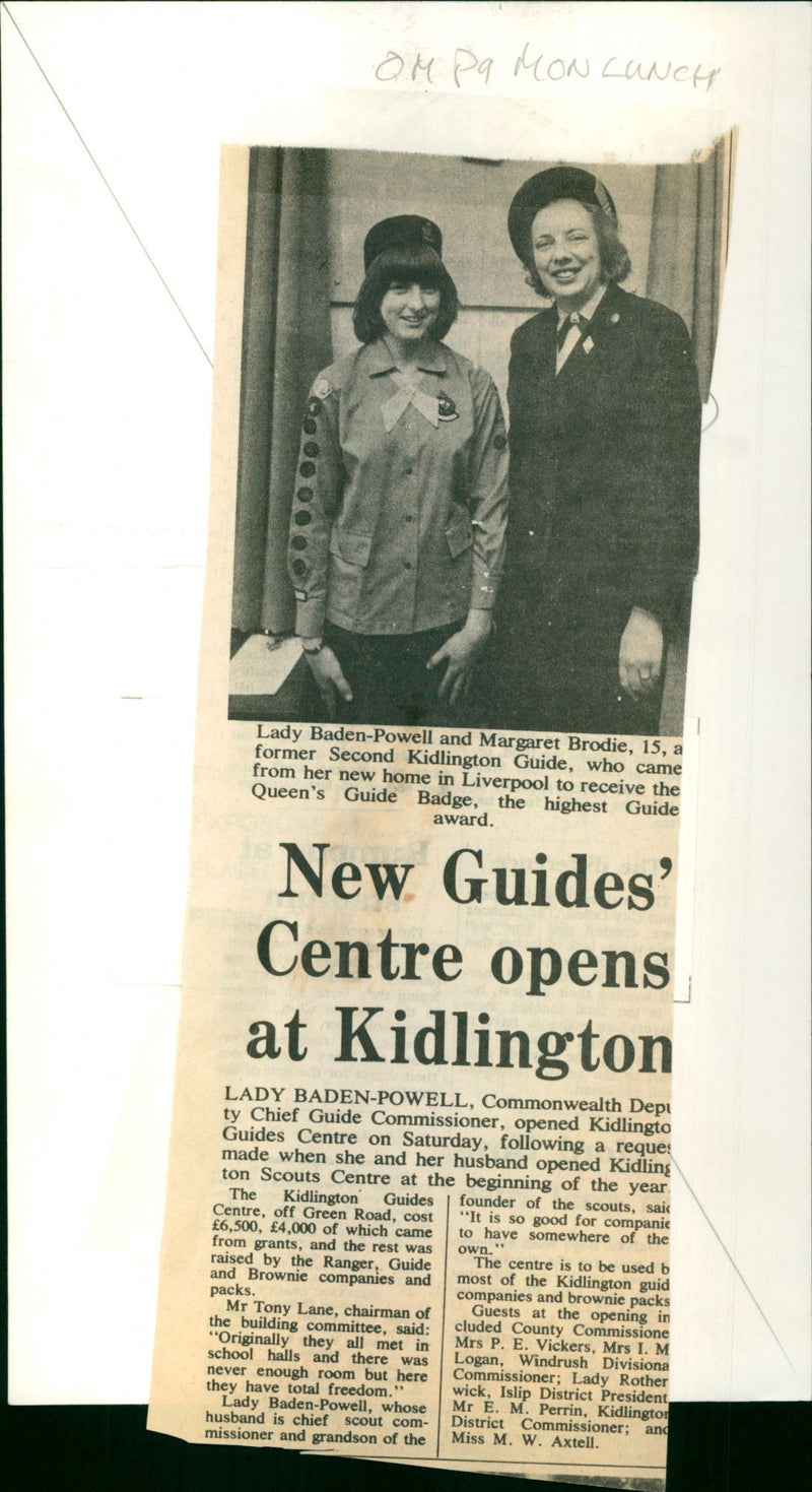 Lady Baden-Powell - Vintage Photograph