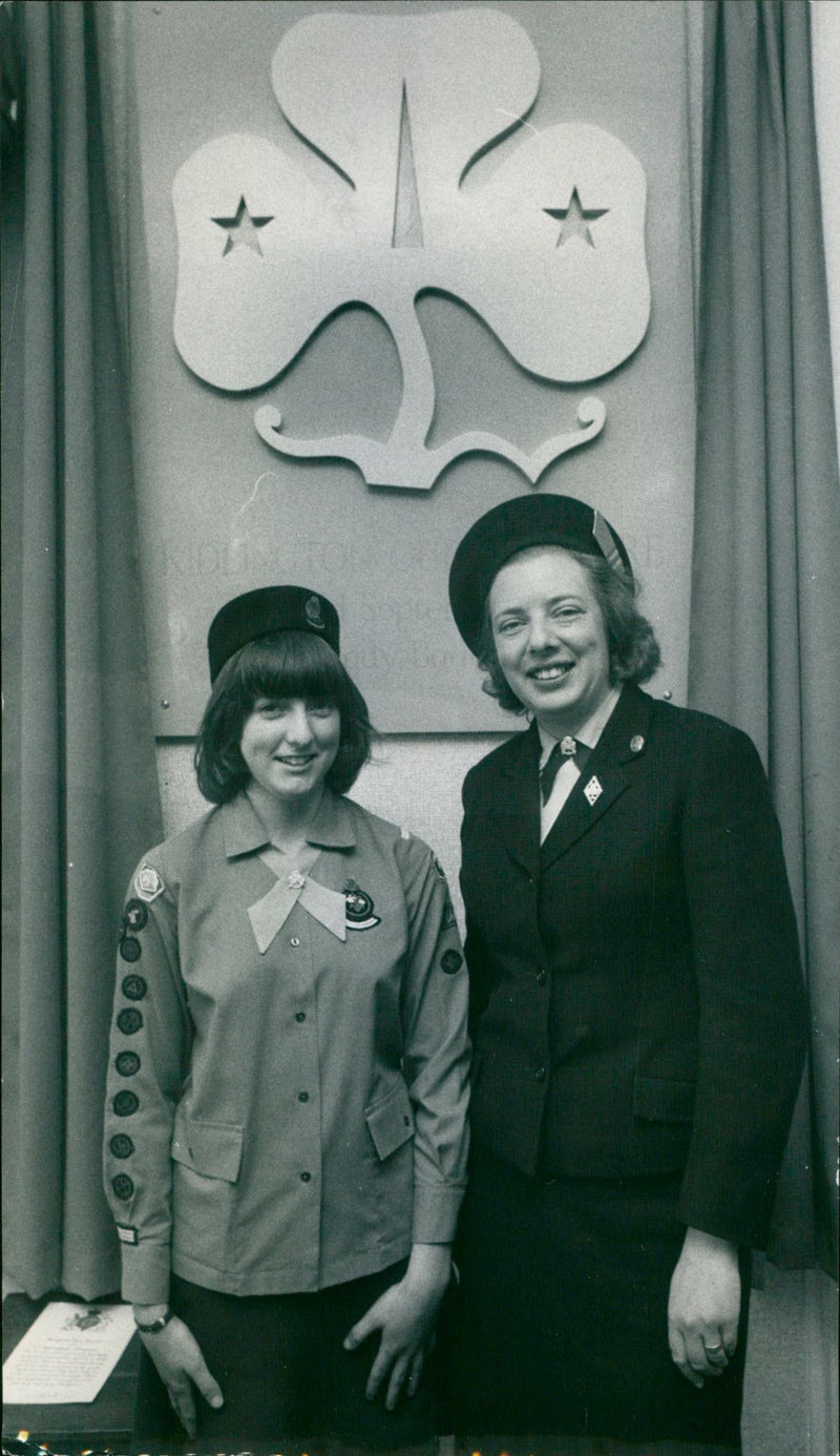 Lady Baden-Powell - Vintage Photograph
