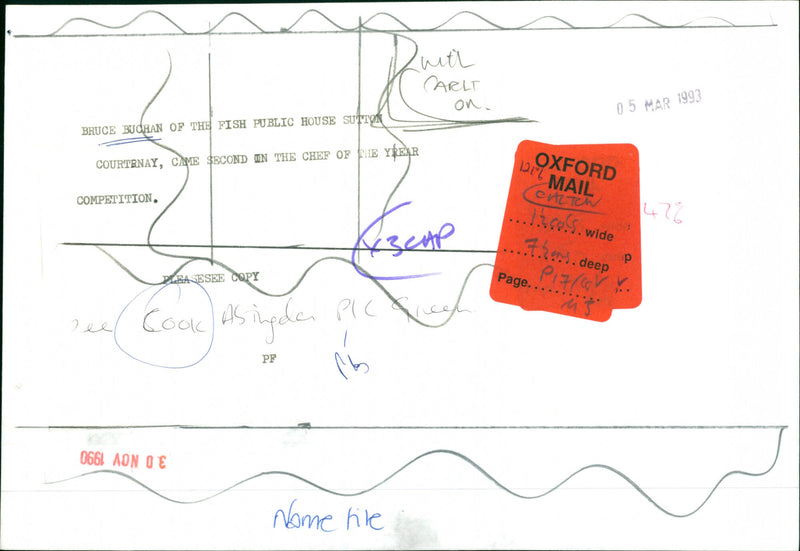 Bruce Buchanan - Vintage Photograph