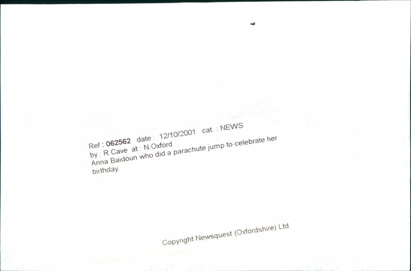 Anna Baidoun - Vintage Photograph