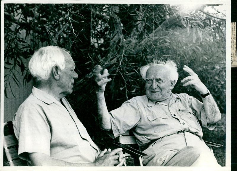 David Ben-Guiron - Vintage Photograph