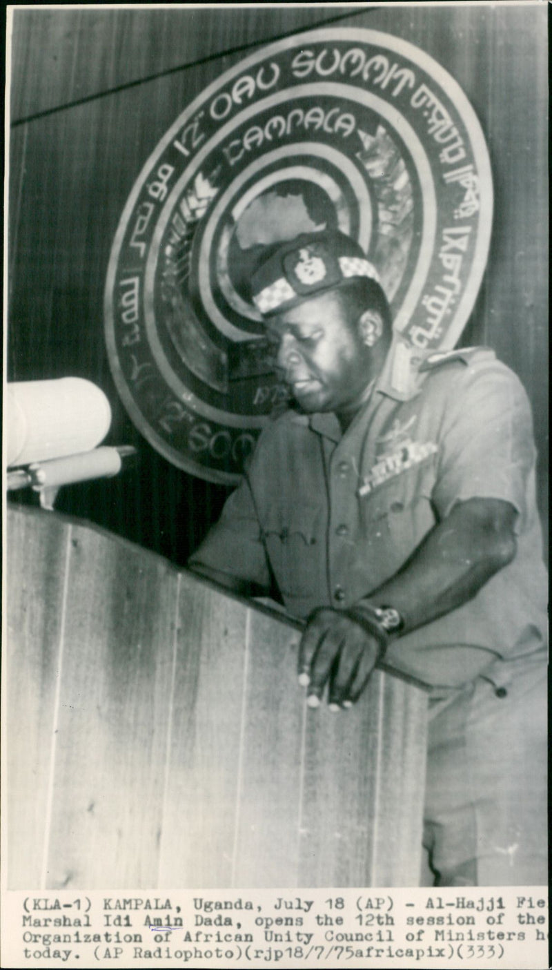 Idi Amin - Vintage Photograph