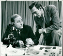 Raymond Baxter and Michael Swann - Vintage Photograph