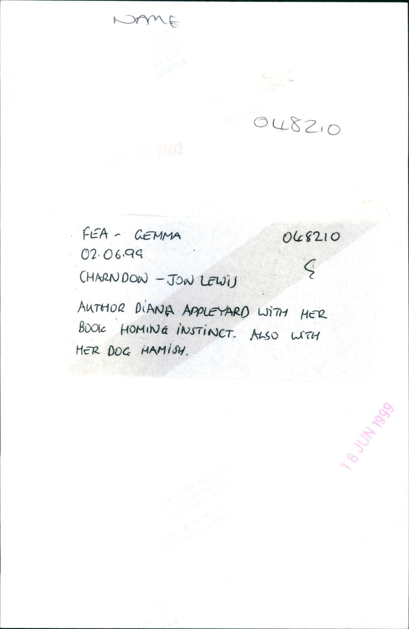 Diana Appleyard - Vintage Photograph