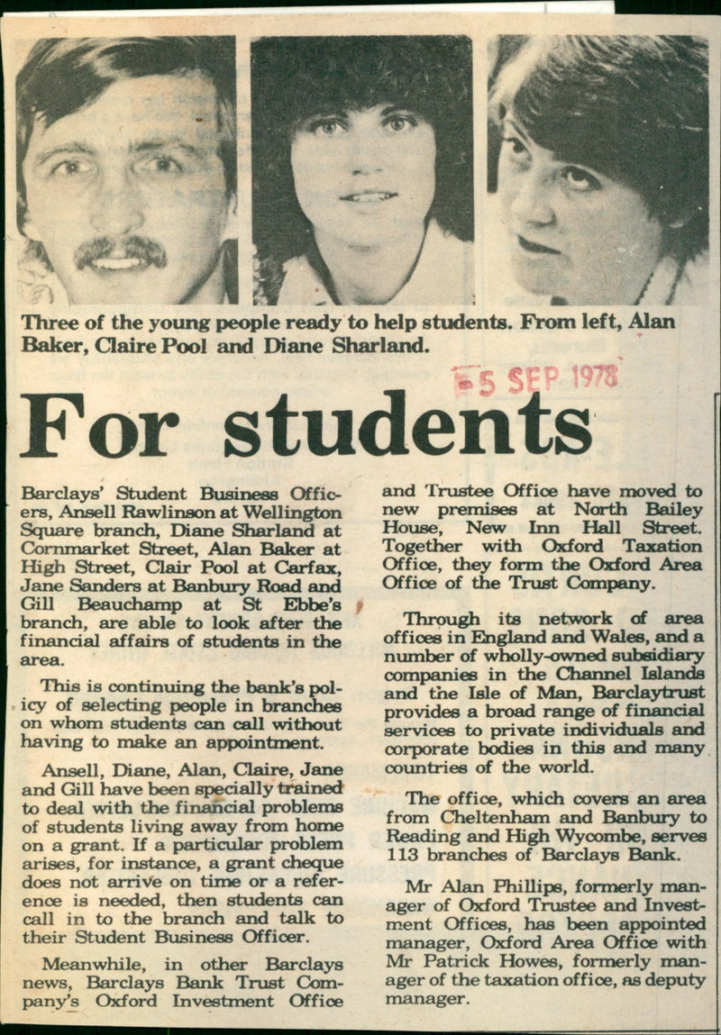 Alan Baker - Vintage Photograph